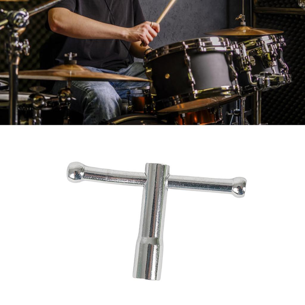 T Shape Tuning Drum Wrench for Marching Drums for Square Screw Snare Drums Fine Craftsmanship Swivel Drum Tuning Key