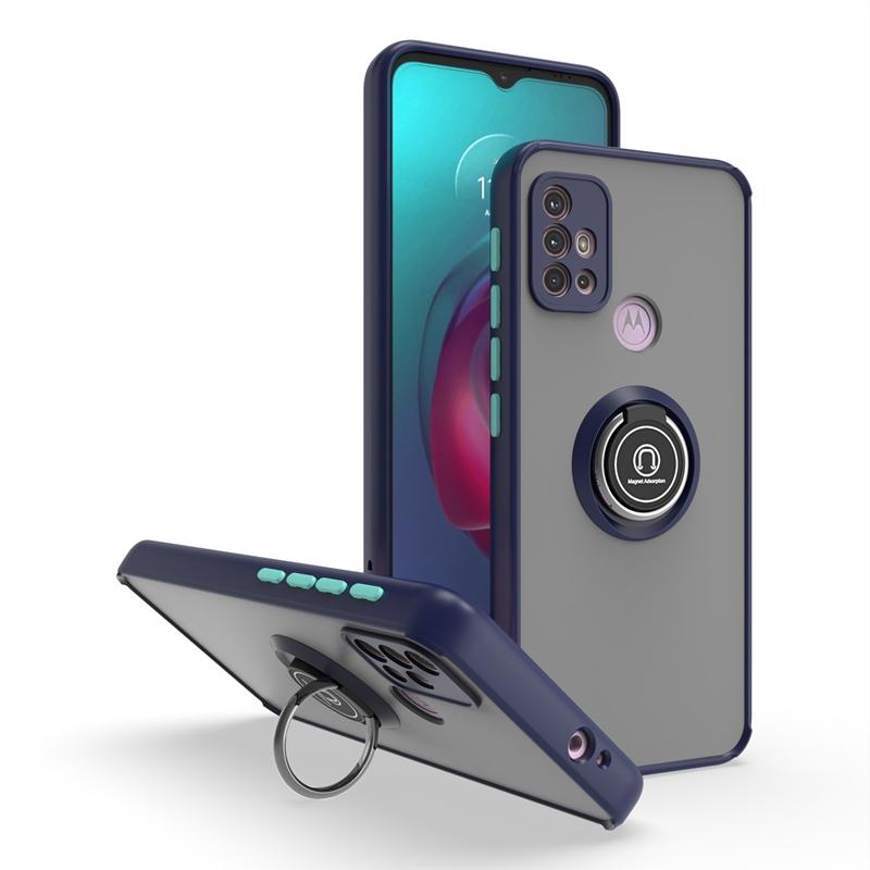 Роскошный жесткий ПК Motorola Moto G10 G20 G30 Автомобильный держатель Чехол для телефона Кронштейн для защиты объектива камеры Fundas Ударопрочный бронированный чехол