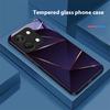 Геометрическая призма для OnePlus Nord 3 5 6T 7 Pro 8 12 10T Reno8 Lite 5G 10R Nord N30 Чехол для телефона из закаленного стекла с твердой оболочкой Черный