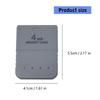 4MB 4Mega Memory Card For PS1 Game Console Storage Solution Featuring Fast Read Write ABS Plastic Construction
