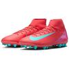 Nike Кроссовки Zoom Mercurial Superfly 10 Academy AG Mad Energy Pack для мужчин, красные, угольно-светящиеся, аврорально-зеленые FQ8329-800