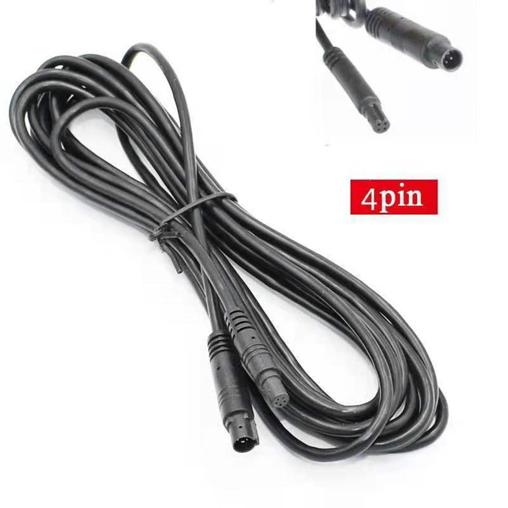 4Pin/5Pin Male to Female Extension Cable for Car Reversing Parking Camera – 25M Length Wear resistant PVC Coating