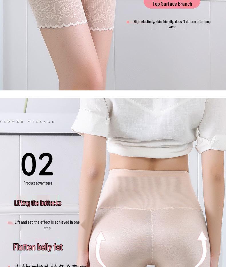 Дышащие леггинсы с высокой талией для послеродовой коррекции фигуры для женщин - Защитные шорты с эффектом подтяжки бедер, не скатывающиеся