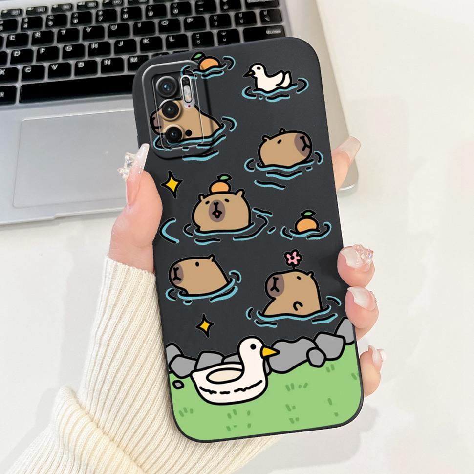 For Xiaomi Redmi Note 10 5G Case 6.5" Colorful Flowers Cartoon Painted Cover Soft Phone Case For Redmi Note 10 Note10 5G Bumper