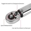 1/4'' Drive Professional Adjustable Torque Wrench Spanner Hand Tool For Car Bicycle Motorbike Use 5-25N.m Micrometer Amagi