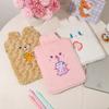 9-11 Inch Plush Laptop Sleeve Soft Plush iPad Protective Case Notebook Storage Bag  for Women Girl