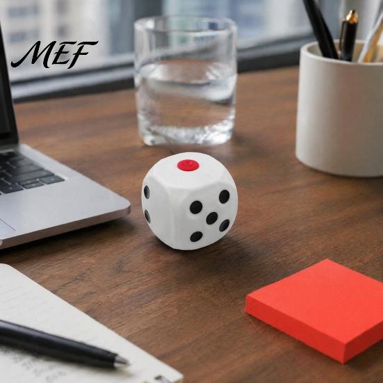 Office Desk Fidget Toy 1/2Pcs Giant Dice Stress Relief Toy, Squeeze for Focus Soft Toys Aid & Anxiety Reduction, Relaxation Cube Sensory