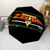 Z-Zelda Legends Print Automatic Umbrella, 8 Rib Iron Frame, Plastic Handle, Suitable for Outdoor Travel &Daily , Ideal Gift