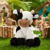 19.99 см Плюшевая игрушка Корова Мягкое Обнимательное Набивное Животное для Детей Милая Глупая Кукла Корова Кавайная Плюшевая Корова Подарки на День Рождения для Детей
