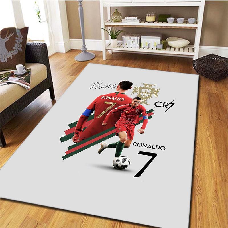 Ковер CR7 для гостиной, спальни, дома, украшение дивана, нескользящий коврик для игр детей