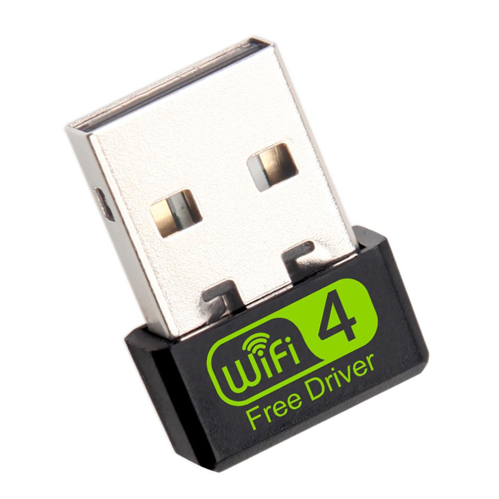 Мини USB WiFi адаптер 150 Мбит/с Wi-Fi адаптер для ПК USB Ethernet WiFi Dongle 2.4G сетевая карта Антенна Wi-Fi приемник для настольного компьютера