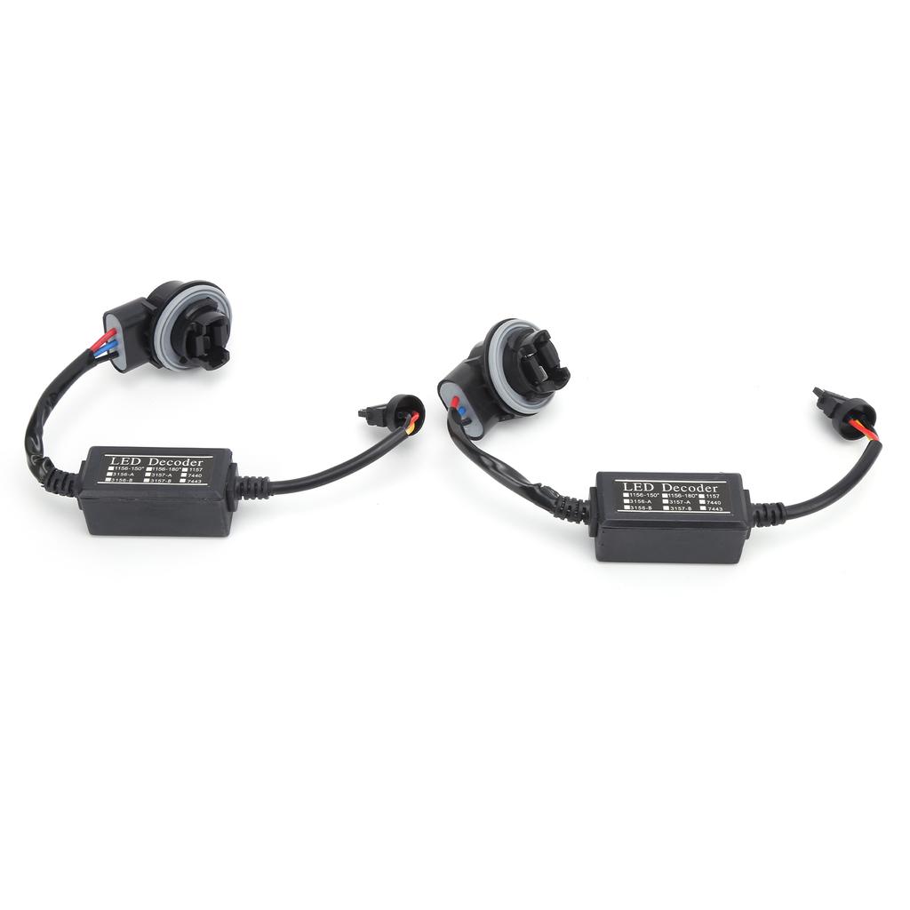 2pcs 7B LED Decoder Load Resistor Canbus Flash Error Canceller for Car Headlight Fog Lamp