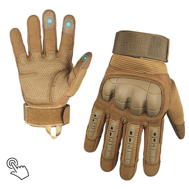 Li Shi Men's Tactical Full Finger Touchscreen Gloves
