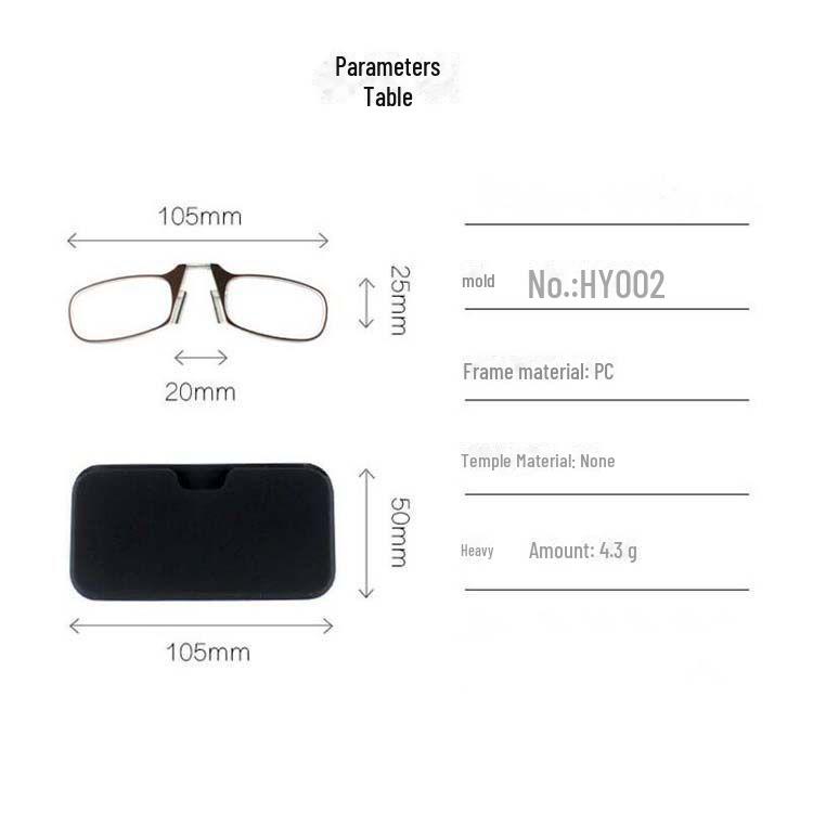 Сверхлегкие очки-брелок для чтения в форме пенсне — портативные и с возможностью подвешивания на ремень, тренд TikTok.