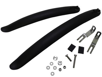 Набор крыльев для велосипеда Ruler Road Fender Set BK (черный) FI-119F/RBK