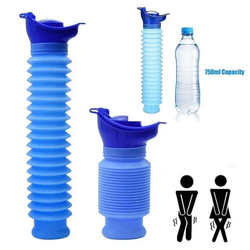 Adult Children Retractable Urinal Bucket Leak Proof Camp Urination Device Man/Woman