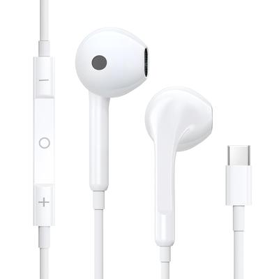 Наушники для iPhone Проводные С Clear Громкостью Пультом Глубоко Совместимы с iPhone 15 и Более Тип-C 15/16/17, Наушники, Наушники Type-C, HiFi, Звонки,