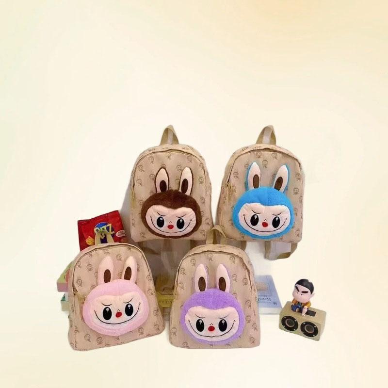 Fashion Rabbit Plush Doll Bags 1PCS Coin Purse Dolls Bubble Mart Makar Doll Backpacks