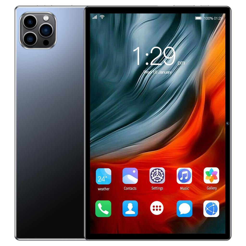 BDF 10,1-дюймовый планшетный ПК 4+64 ГБ 3G / 4G Lte Звонки Фаблет Android 11 WiFi Bluetooth 3G 4G SIM-карта с чехлом