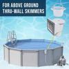 2 Pcs Pool Skimmer Basket 9.7cm Base Swimming Pool Replacement Filter Basket Assembly For Pool SPA