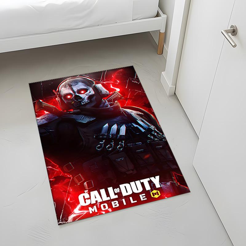 Call of Duty Mobile (32) Ковер, подходящий для гостиных, спален, компьютерных комнат, обеденных зон, а также для размещения под столами и стульями. Также является идеальным выбором