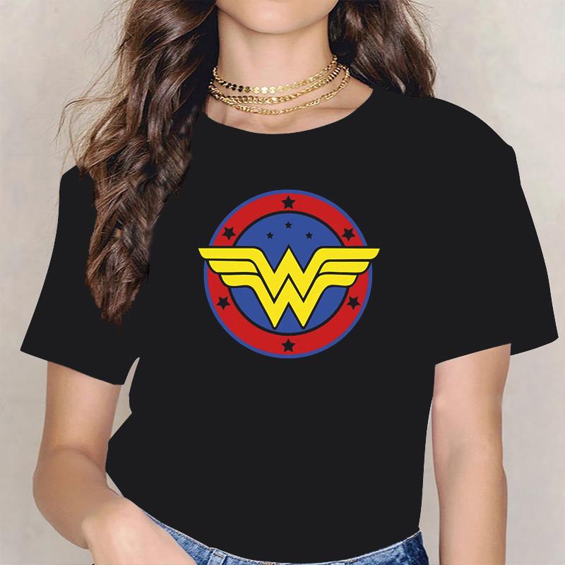 Wonder Female TShirt Mothers Day Gift T Shirt Feminist Girl Power Plus Size Superhero Mama Tee Mom Women Graphic