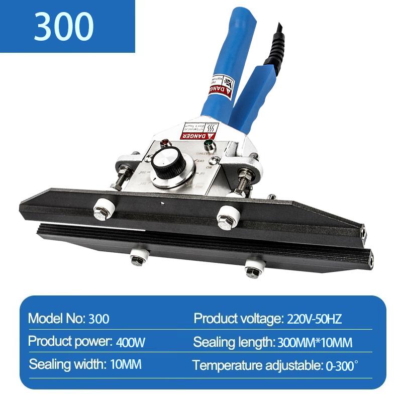 Электрическая запаечная машина Портативный ручной пресс Упаковочная машина Термосварочный запайщик для алюминиевой фольги, пакетов из крафт-бумаги