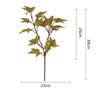 Thanksgiving Day Wedding Decoration Harvest Day Artificial Plant Fake Maple Leaf Flower Arrangement