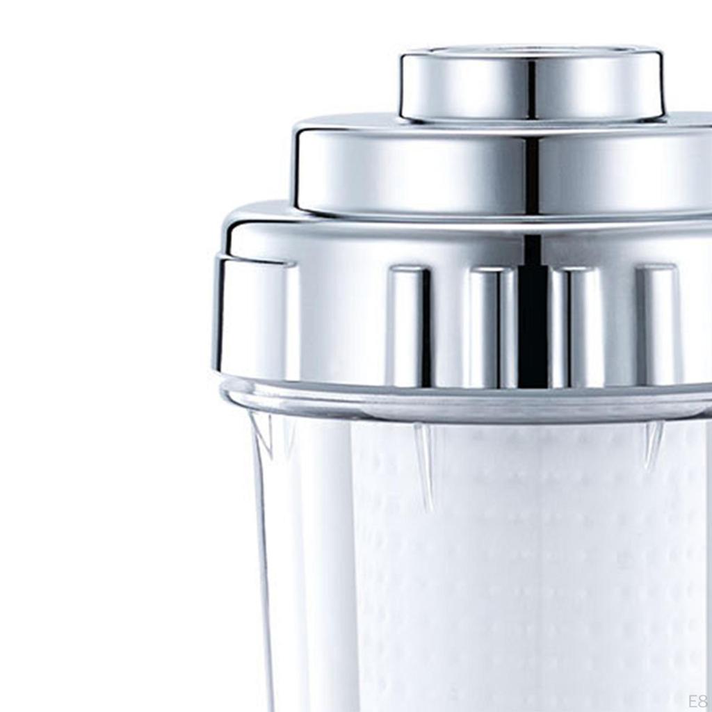 Bath Water Purifier Shower Faucet Filter Cleaning Reusable Universal Inline