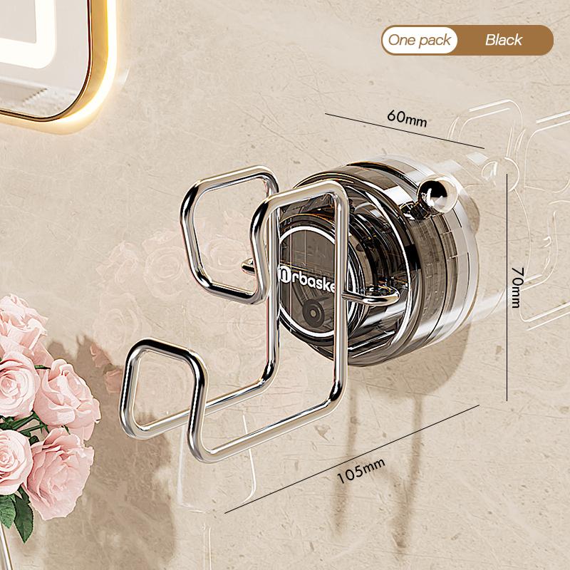 Крючок для ванной комнаты с прочной присоской, настенный, неперфорированный, для хранения в ванной, для домашнего хозяйства