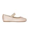 Bowknot Silk Satin Mary Jane Ballet Women's Single Shoes