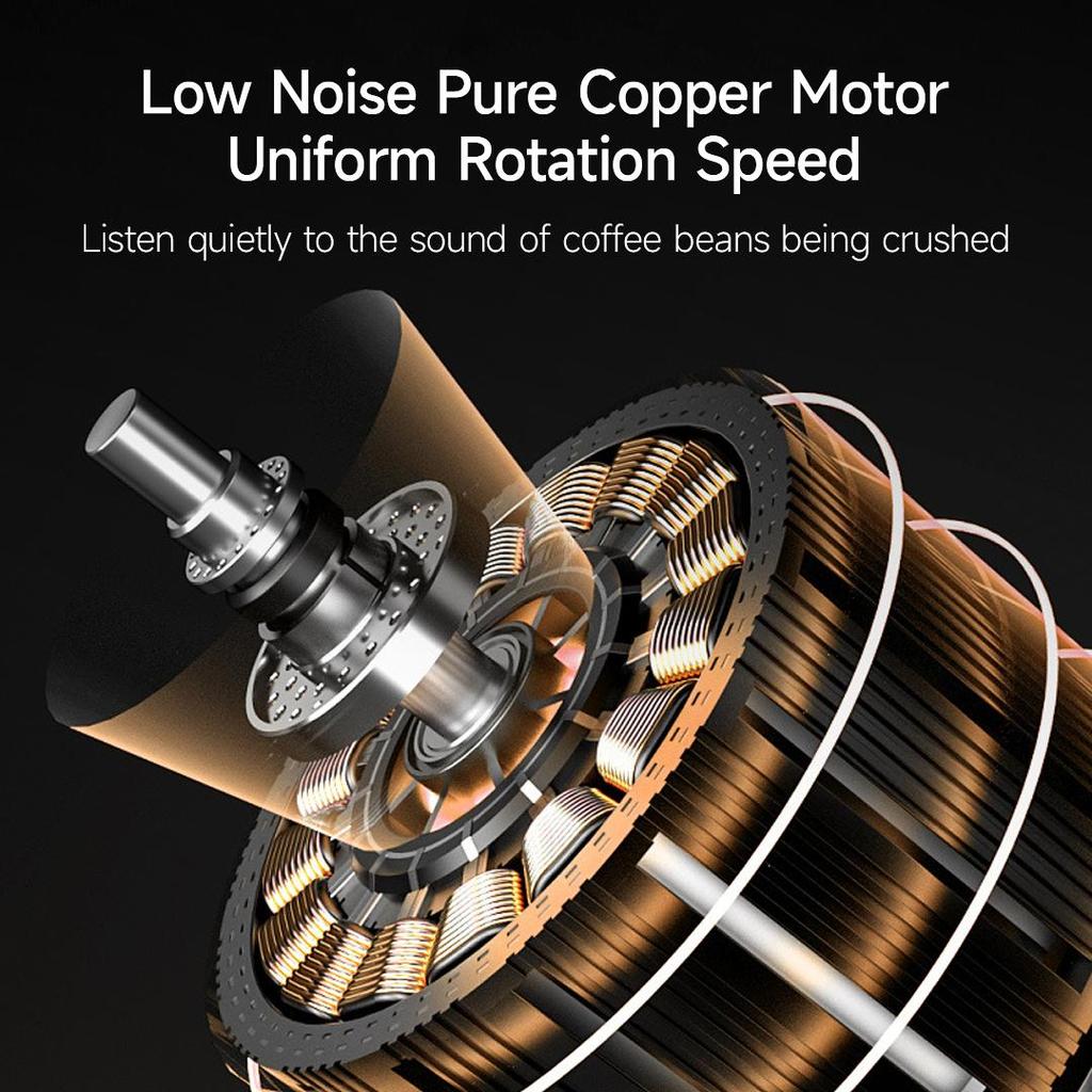 Xiaomi KLT портативная кофемолка электрическая USB перезаряжаемая домашняя уличная профессия регулируемая помол кофе в зернах для кухни