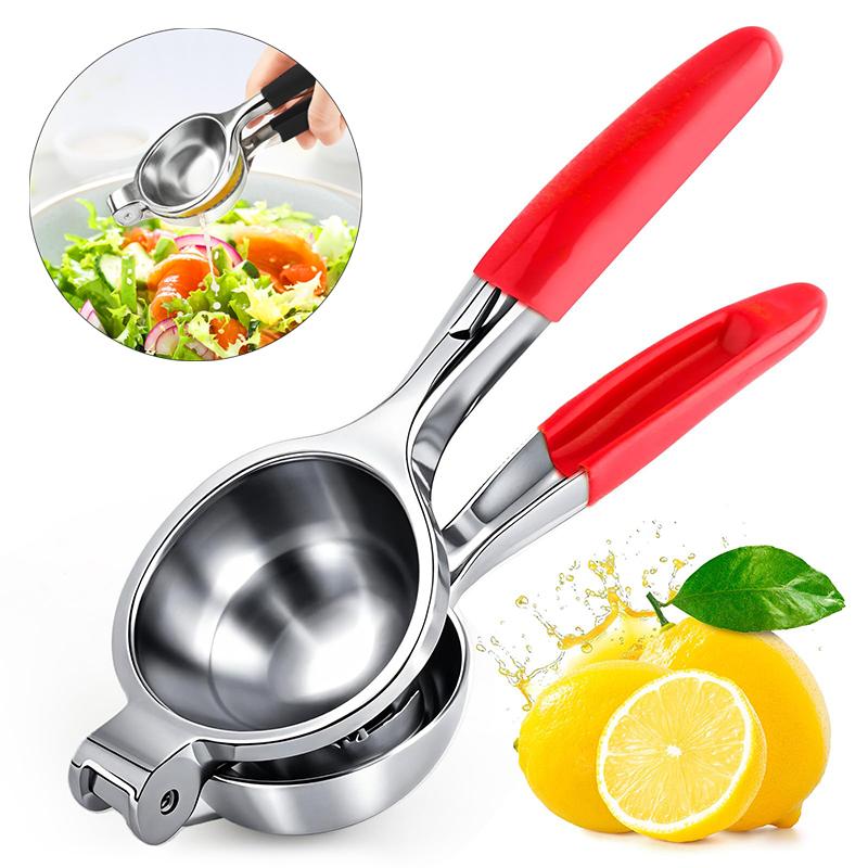 Heavy Duty Manual Citrus Juicer Hand Press,Lemon Squeezer Extra Large, Lemon Squeezer Juicer Stainless Steel