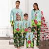 Комплект из топа и брюк с рождественскими принтами для всей семьи Одинаковые комплекты для всей семьи