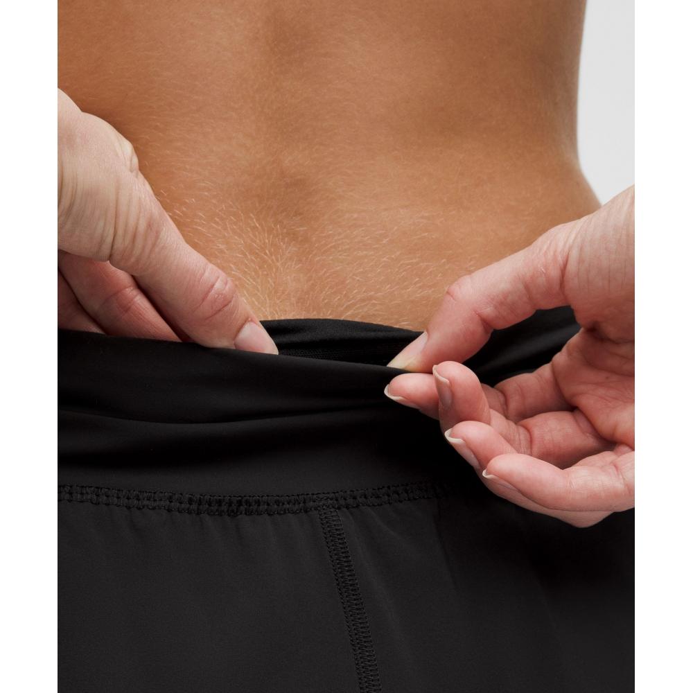 Lululemon Fast And Free High Rise Classic Fit Split Short 3  Black