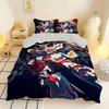 3D Hot Sale Mech Gundam Bedding Set Mobile Suit Mecha Anime Duvet Cover Robot Quilt Cover Boys Men Room Decor Gamer Gift