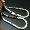 items Extra Thick 60cm 925 Silver Venetian Necklace Necklace Silver Chain Silver Necklace Chain Necklace Accessories Chain Thick [100 market] 3.5mm