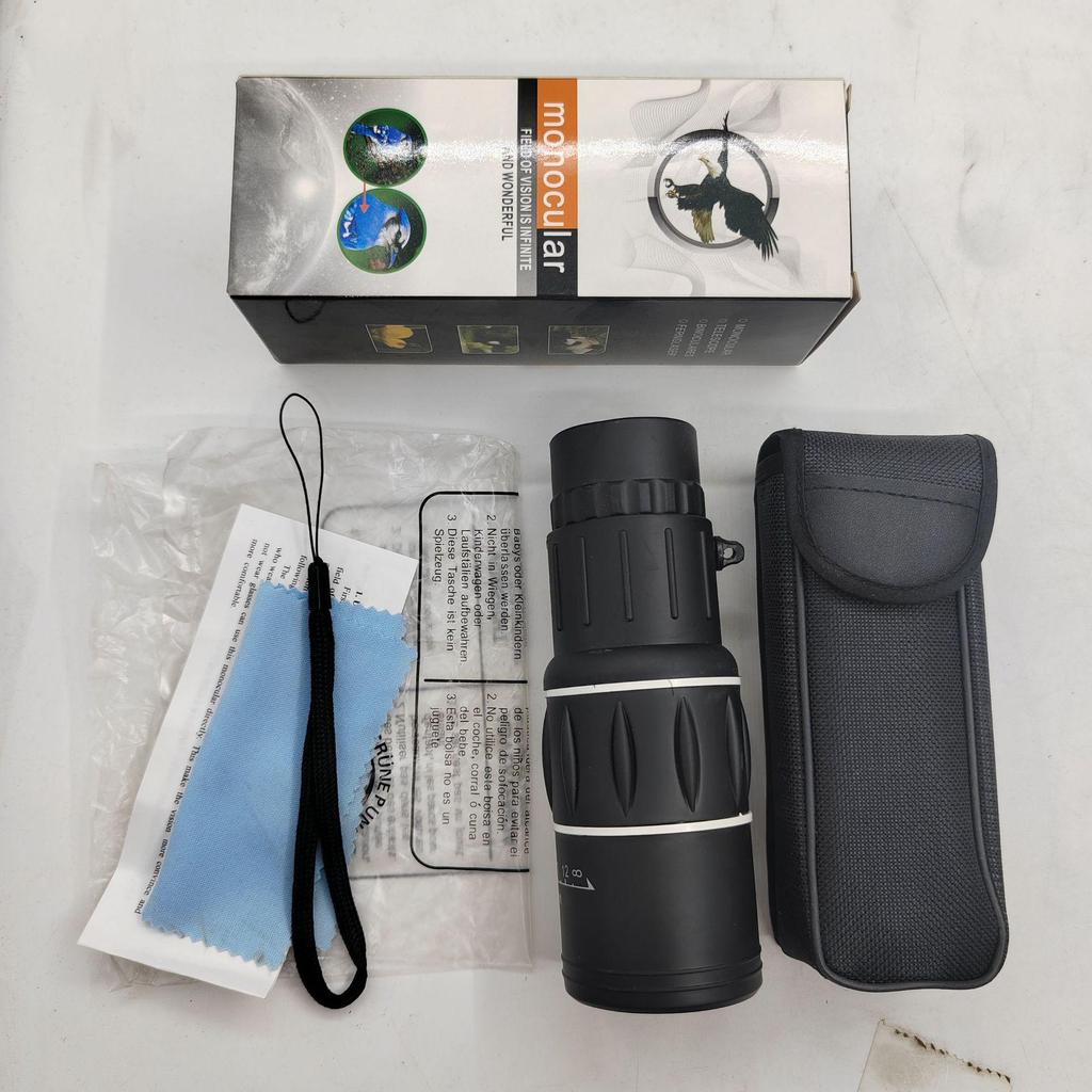 High-Definition 16X52 Monocular Telescope with Night Vision & Smartphone Photography for Outdoor Use