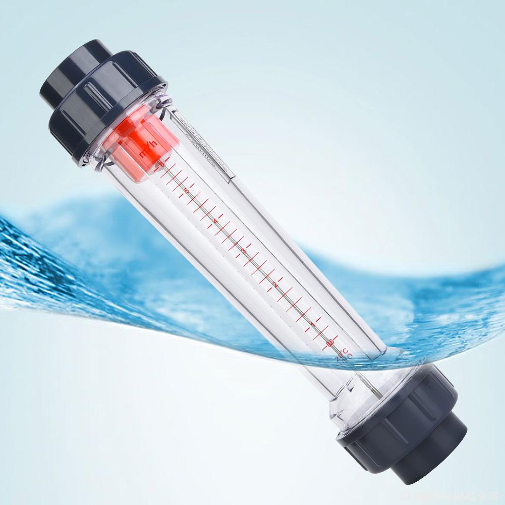 LZS 40 (D) ABS Plastic Tube Type Liquid Flowmeter Flow Measuring Instruments 0.6 6m H