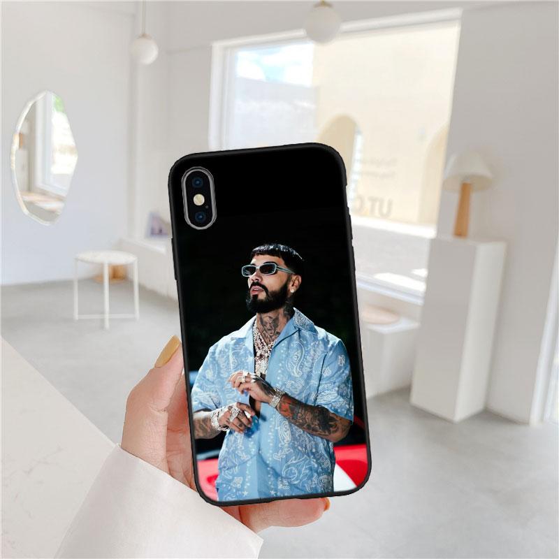 LO11 Anuel AA Soft Shell Phone Case for Redmi Note 10 11 12 Pro Max 10S 10C 10T 11A 11S 12S 12C