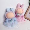 Handmade Lolita Doll Dress Solid Color Pearl Dressing Doll Lantern Sleeve Princess Style Bowknot Fashion Style 4 Styles