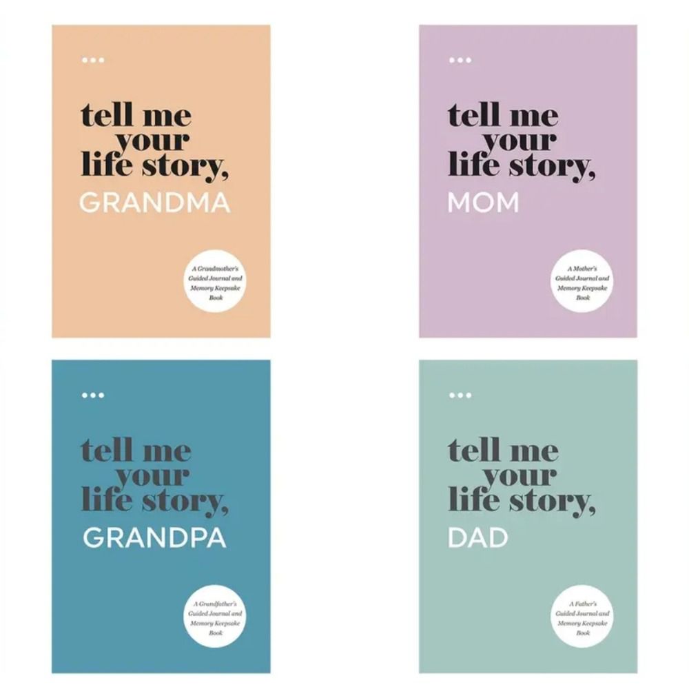 Дедушка Бабушка Папа/Мама Памятный Блокнот Семья Семейная История Записи Справочник Издание Семейной Реликвии