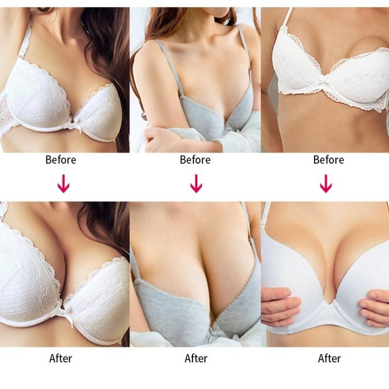 Breast Massage Oil, Warming Heating Massage Oil for Breast Tightening, Chest Care Essential Oil for Women