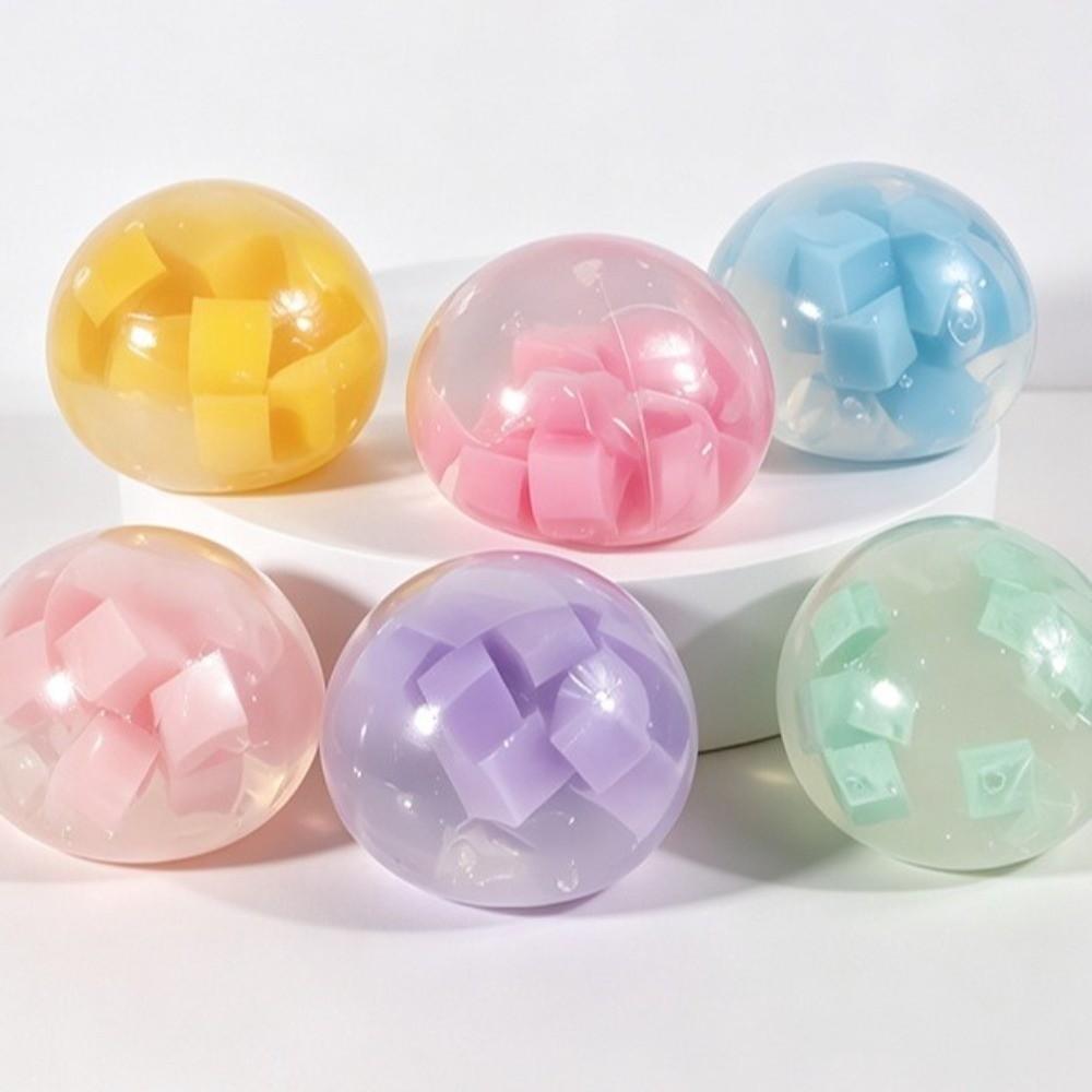 Slow Rising Sensory Squeeze Toy Soft Squishy Toy Ball Crunch Snowball Squishy Toy Gifts
