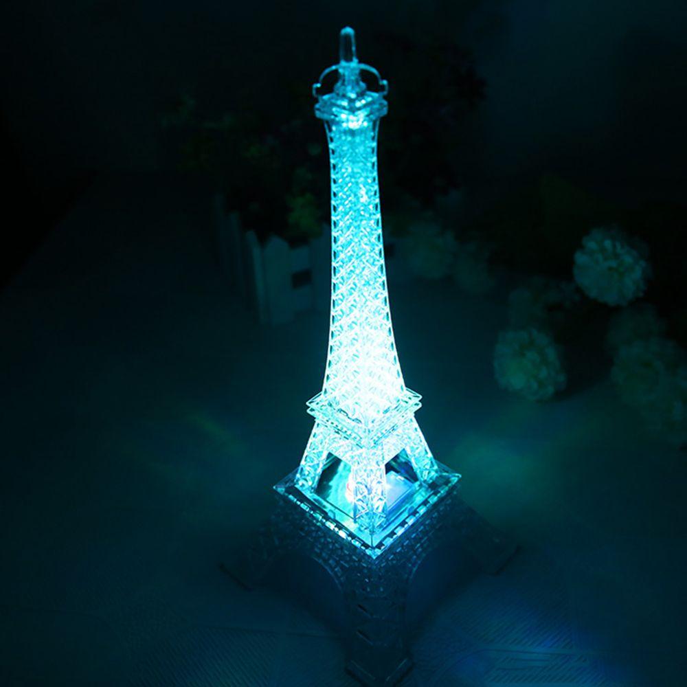 Экологичный парижский стиль моды Башня-светильник Настольное украшение Ночник Эйфелева башня