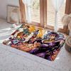 Anime J JoJo's Bizarre A Adventure Floor Mat Eco  Flannel Doormat Non Slip Odorless Indoor Floor Rug Soft Short Plush Home Mat