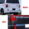 Хромированная накладка на задний багажник для Mitsubishi Delica D5 2020-2021 (Пара)