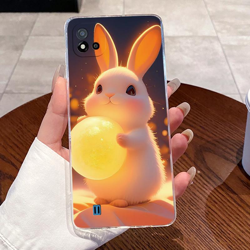 Чехол для Realme C11 2021 C11 2020 Прозрачный Силиконовый Чехол для Телефона Роскошный Дракон Милый Крутой Задняя Крышка для Мальчиков и Девочек Мягкий TPU Корпус