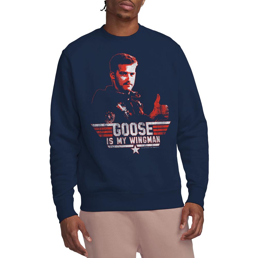 Top Gun Unisex Adult Wingman Goose Sweatshirt