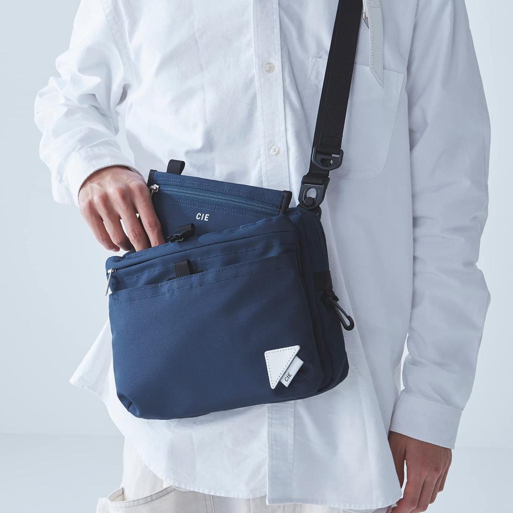 CIE Weather Shoulder Bag, Olive, Lightweight, Water-Repellent, Made in Japan, Toyooka Bags